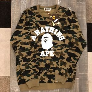 Bape Camo Crewneck